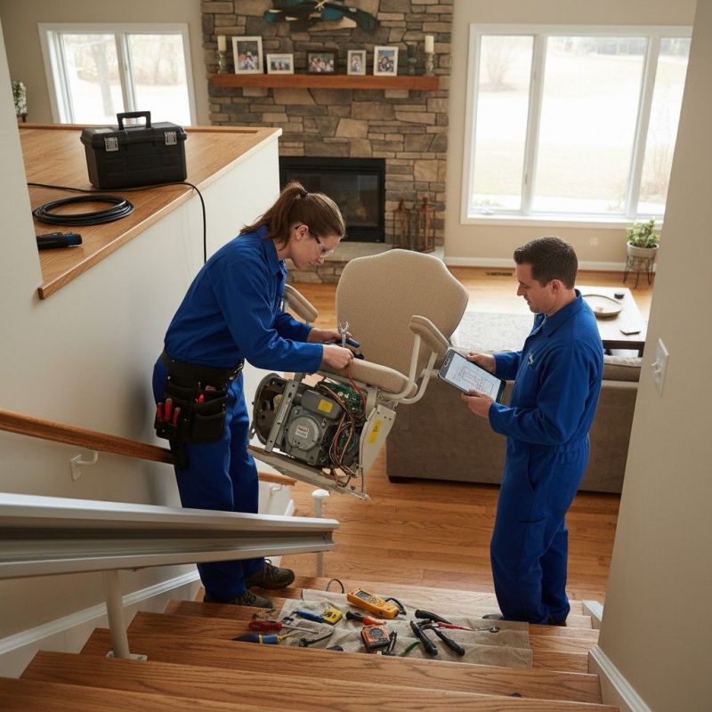 Chair Lift Installation