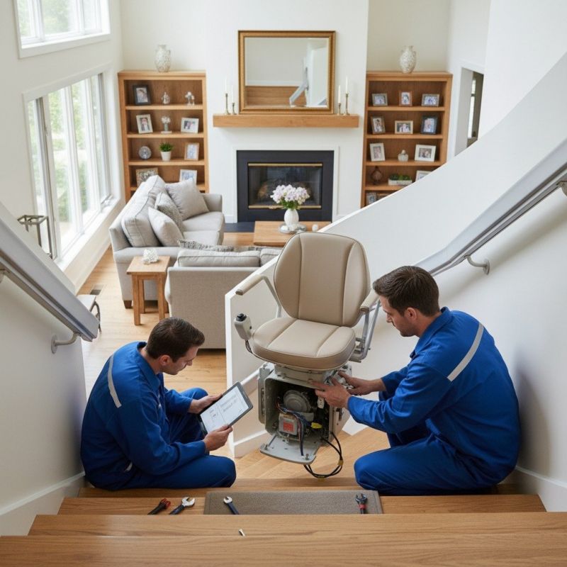 Chair Lift Installation